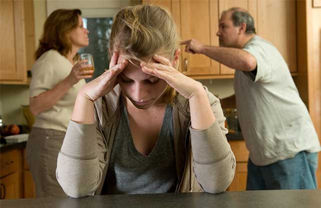 Effect of alcoholism on families