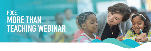PGCE More than Teaching Webinar 